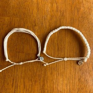 Pura Vida white bracelet set